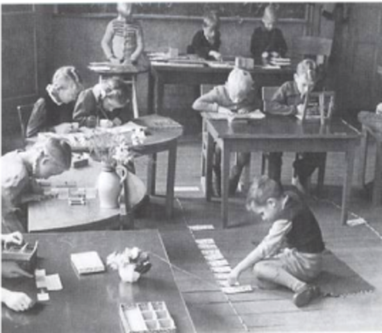 La casa dei Bambini (Casa de los niños)