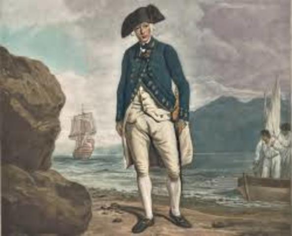 Governor Arthur Phillip arrived