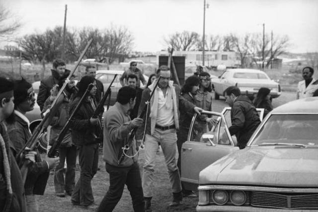 Occupation of Wounded Knee by Oglala Sioux