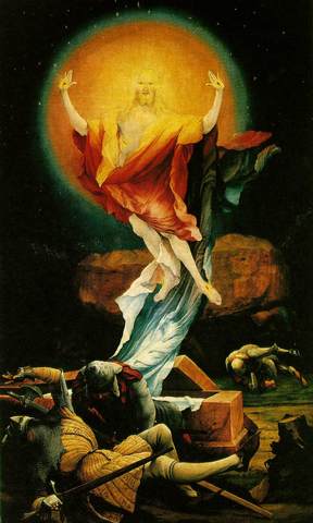 Matthias Grünewald "Kristuse ülestõusmine"