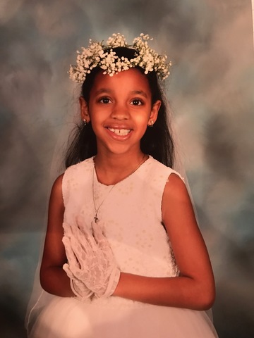 I recieved my First Holy Communion