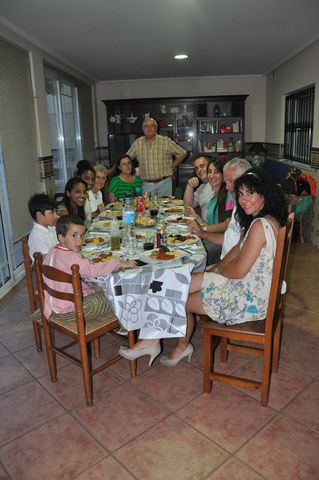 I traveled to Spain with Valez, my mom, and Yaya