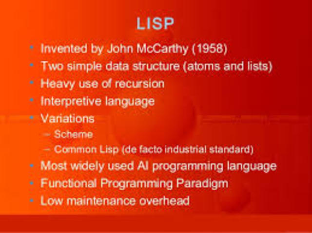 1958 – Lisp