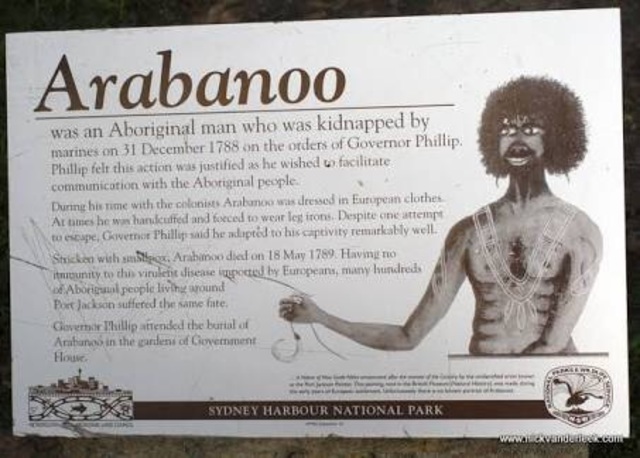 Arabanoo gets captured by Phillip