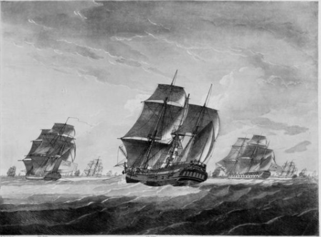 Second fleet arrived in Australia