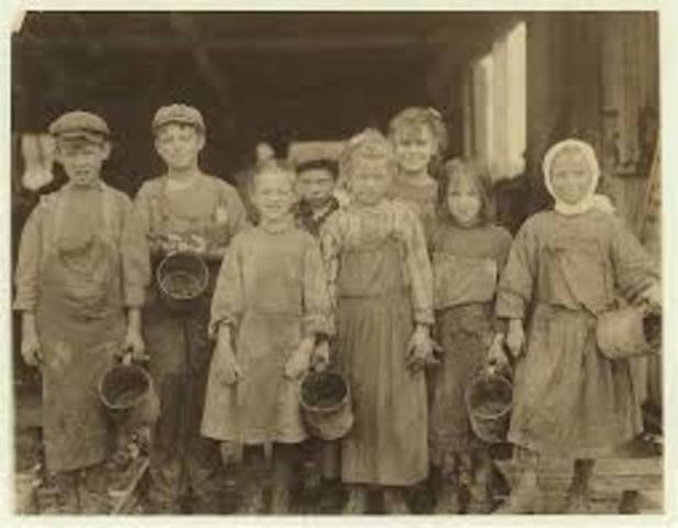 Kids at 8yrs old being able to work at Factories