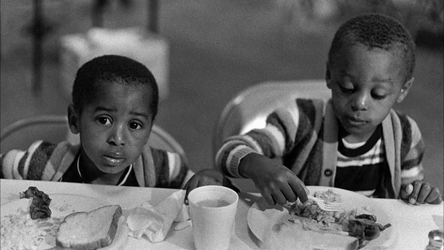 Starts Free Breakfast for Children Program and fights police brutality    http://www.organizingupgrade.com/index.php/modules-menu/community-organizing/item/942-honoring-the-44th-anniversary-of-the-black-panthers-free-breakfast-program
