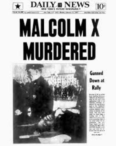 Assassination of Malcolm x