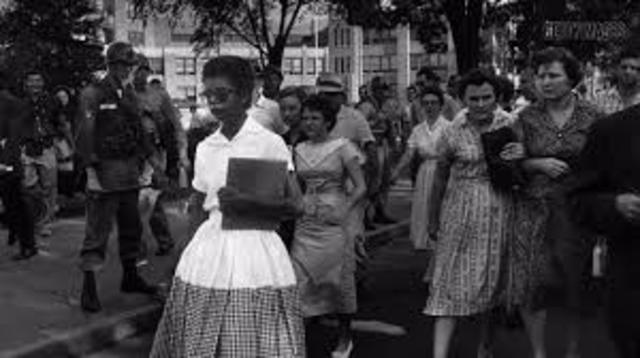 Little Rock Nine and The Central High School