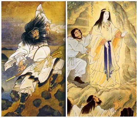 Enemistad de Susano y Amaterasu