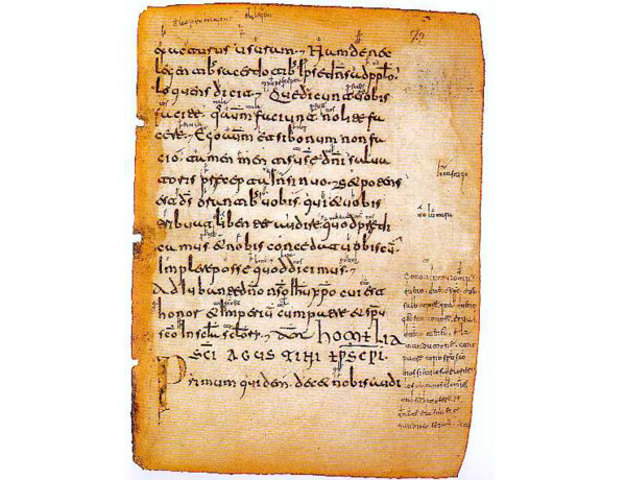 Mungiari buruzko lehen aipamen idatzia