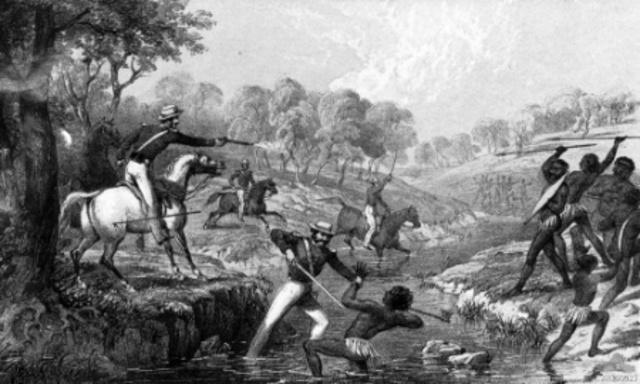 Aboriginal people became threatened