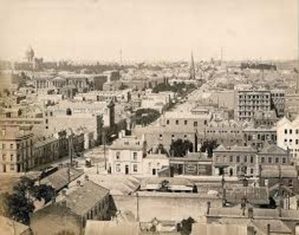 Melbourne was settled