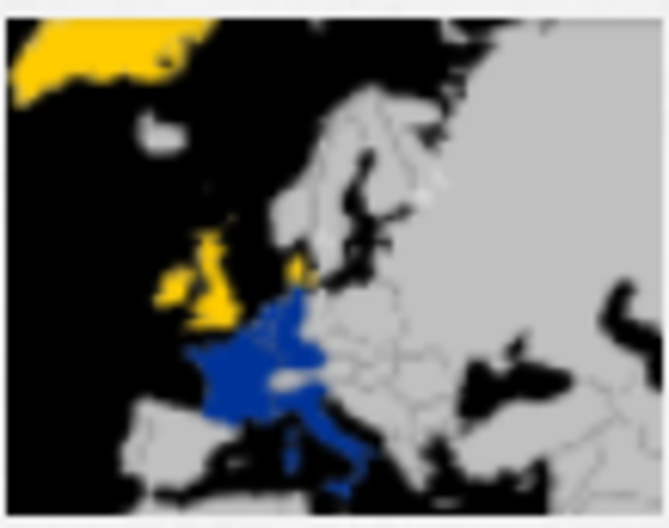 Ingressos de Dinamarca, Irlanda i Regne Unit a la CEE.