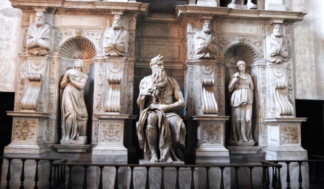Moisés del sepulcro de Julio II