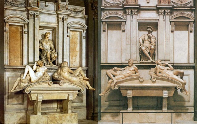 Tumbas de Lorenzo y Giuliano de Medici