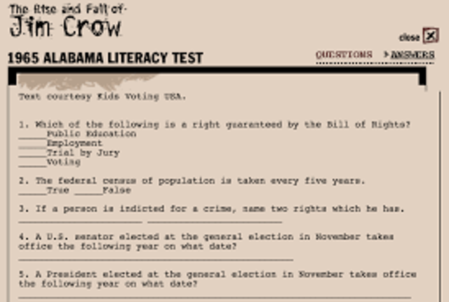 literacy tests