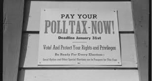 poll taxes