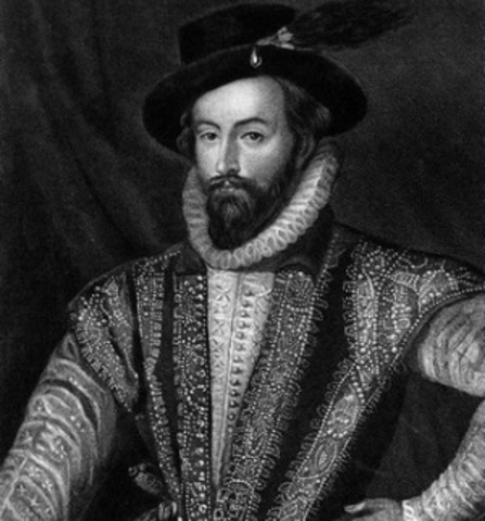 Queen Elizabeth Sends Raleigh