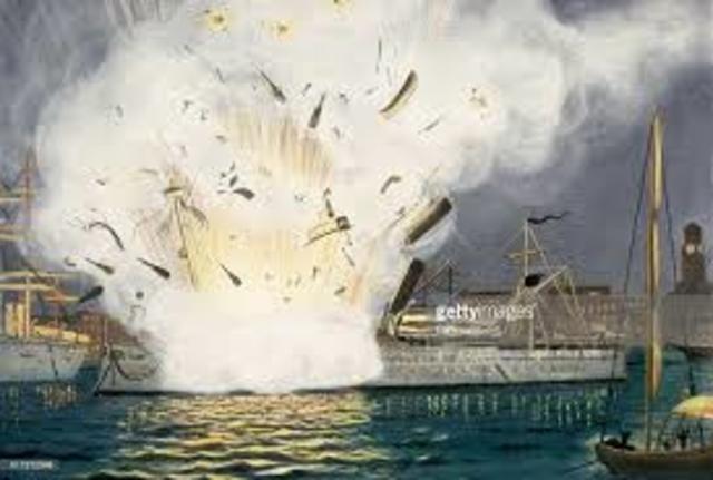 The USS Maine Explodes