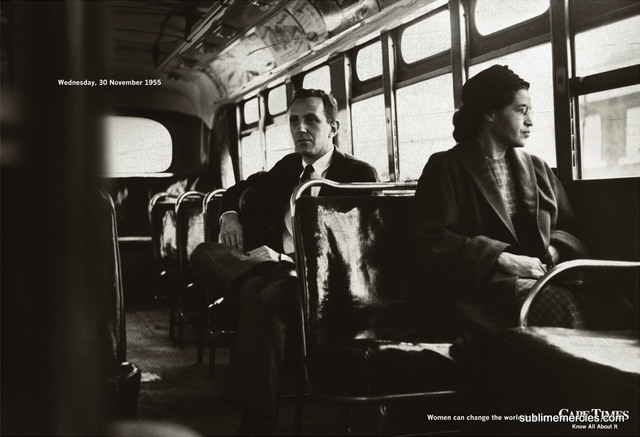 Rosa parks and bus boycott