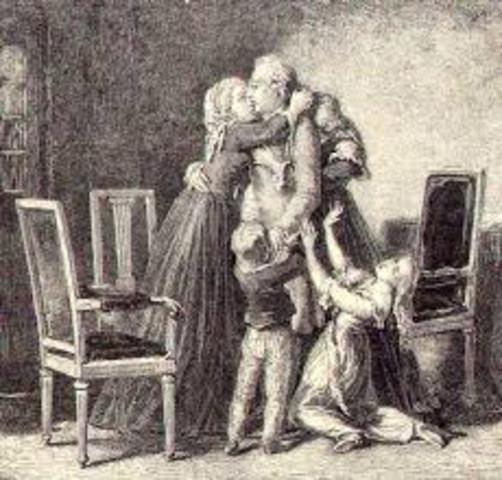 The execution of King Louis XVI