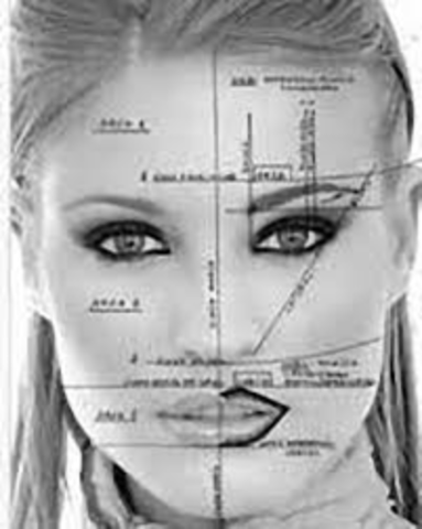 Distintas características da estrutura facial