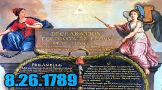 The Declaration of the Right of Man