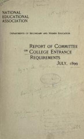 The Committee on College Entrance Requirements