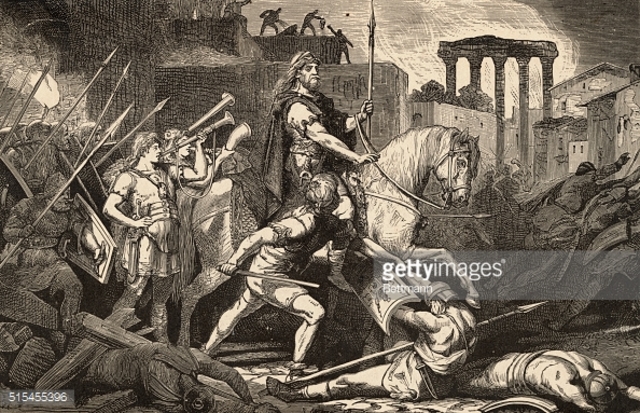 Athens invades Megara