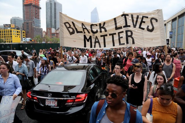Black Lives Matter Protest in Dallas, Texas