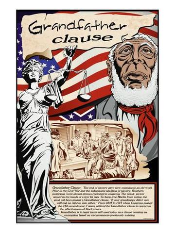 Supreme Court declares "Grandfather Clause" unconstitutional