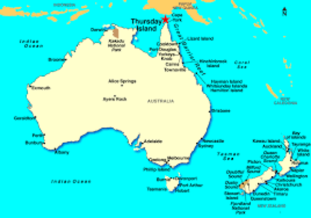 Australia is an island