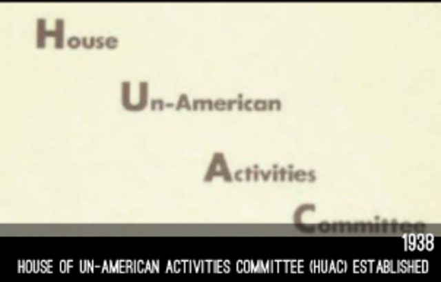 House Un-American Activities Committee (HUAC)