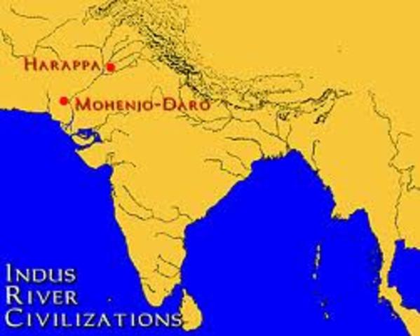 Decline of Mohenjo Daro and Harappa