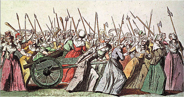 Wemen march on Versailles