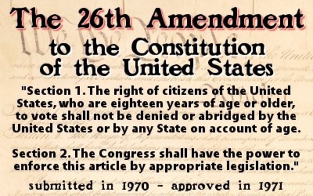 26th Amendment