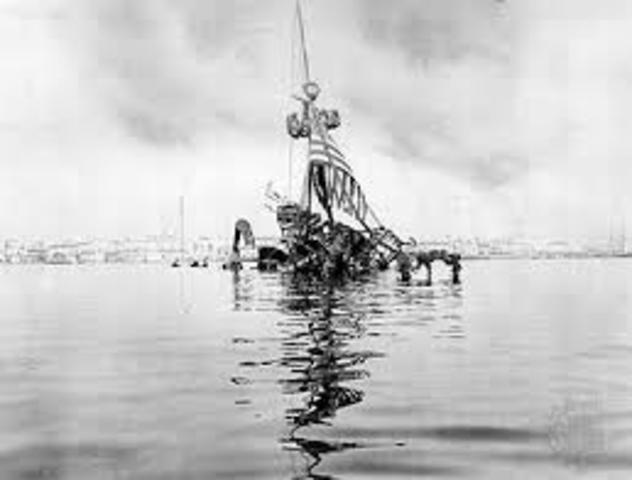 Explosion of U.S.S. Maine