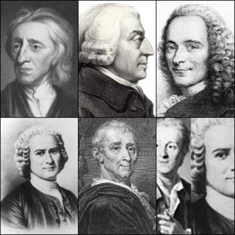 Os pensadores iluministas