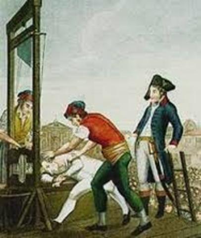 The Execution of Maximilien Robespierre