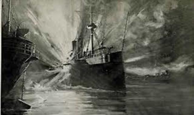 U.S.S. Maine Explodes