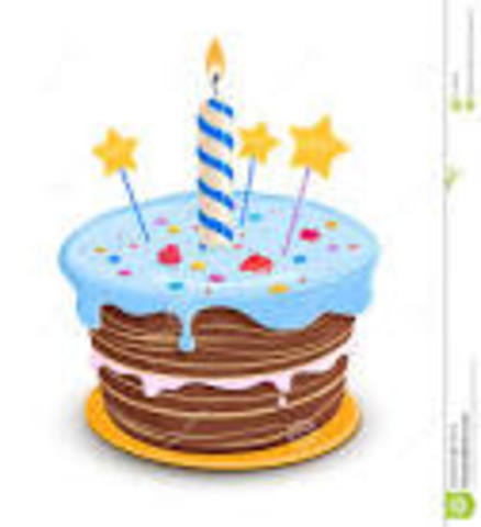 mi primer cumpleaños