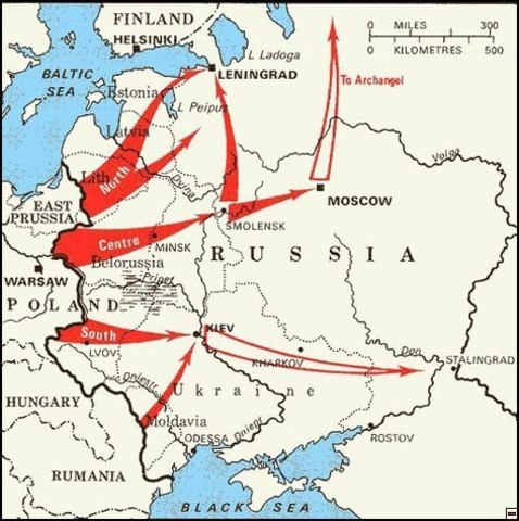 #5 Germany unleashed the Barbarossa plan