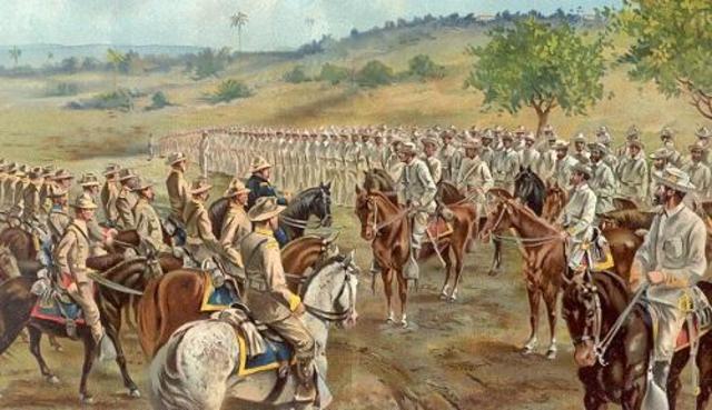 The Spanish surrender at Santiago