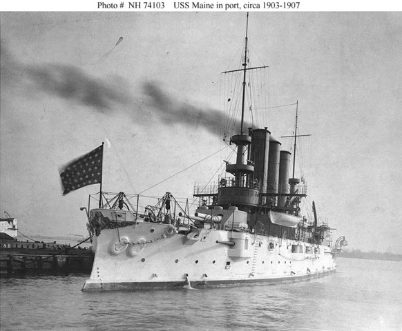 USS Maine is Sunk