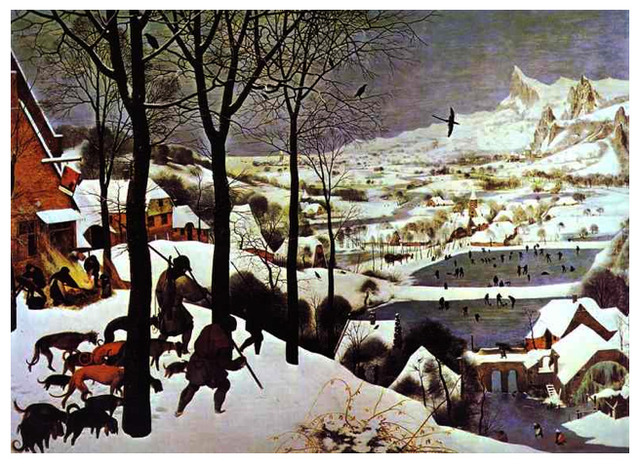 "Jahimehed lumes" Pieter Brueghel