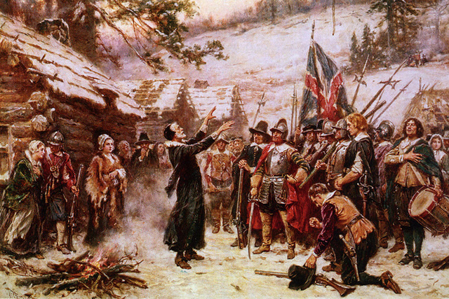 Pilgrims the first Permanent Colony