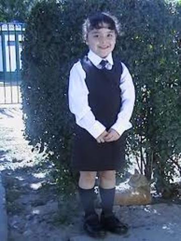 mi primer dia de escuela