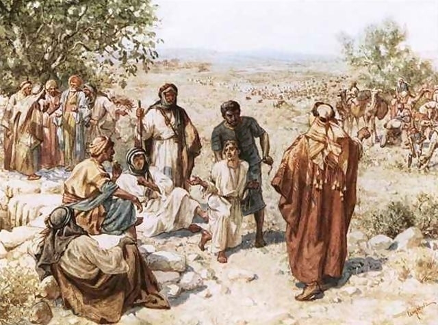 Joseph sold into slavery