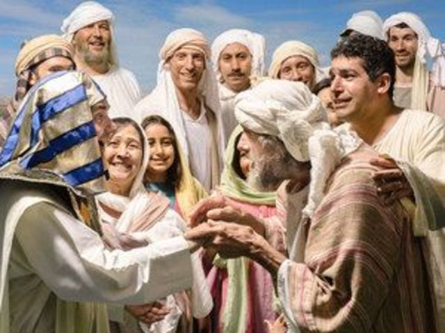 Joseph welcomes his family into Egypt